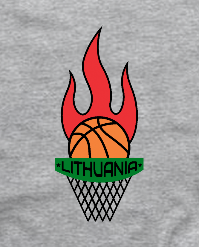krepšinis on fire
